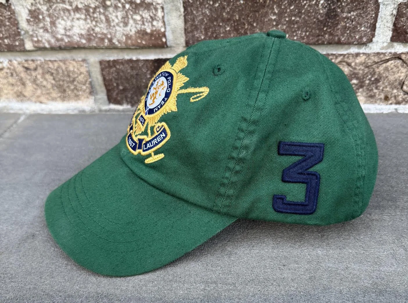 Polo Ralph Lauren Black Watch Team Green Hat — RootsBK